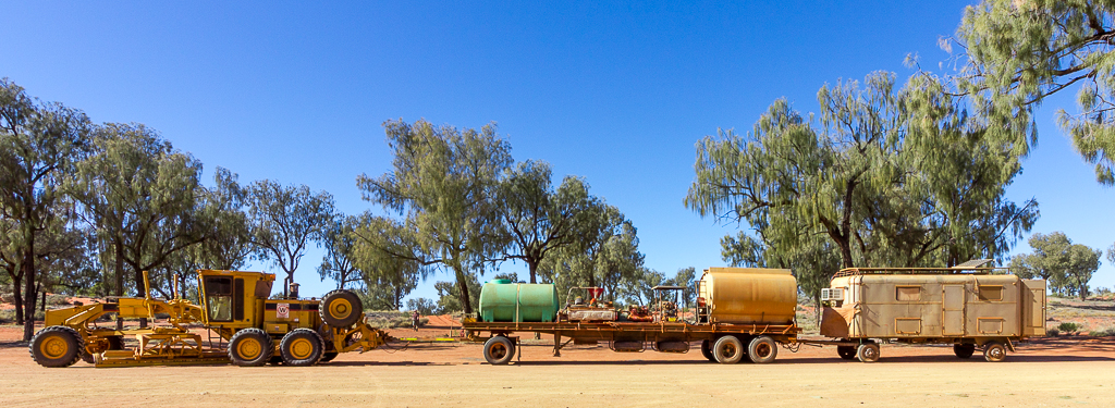 Grader Road train